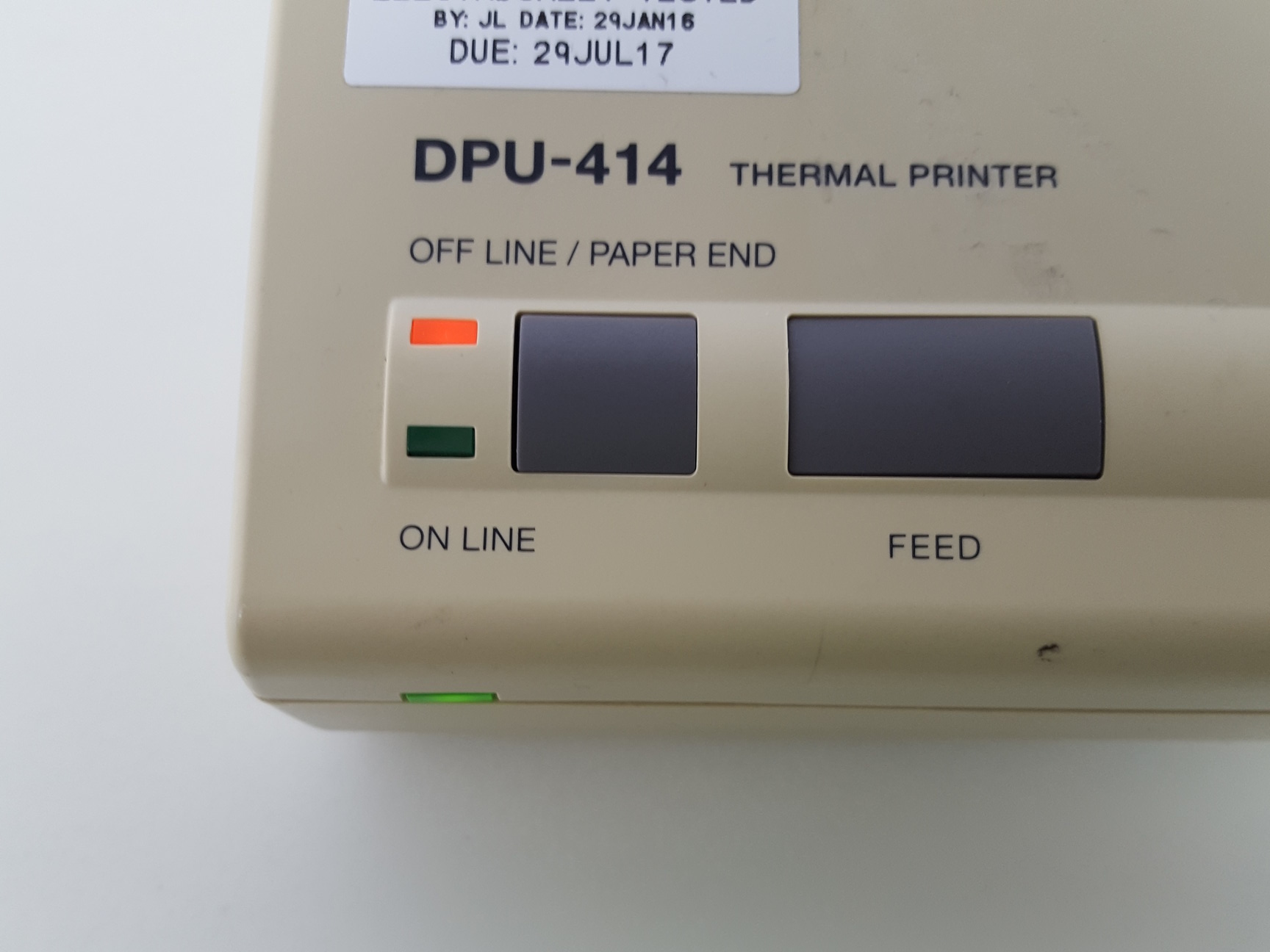 Image of Artel PCS Pipette Calibration System PCS-103-07G & DPU Thermal Printer Lab
