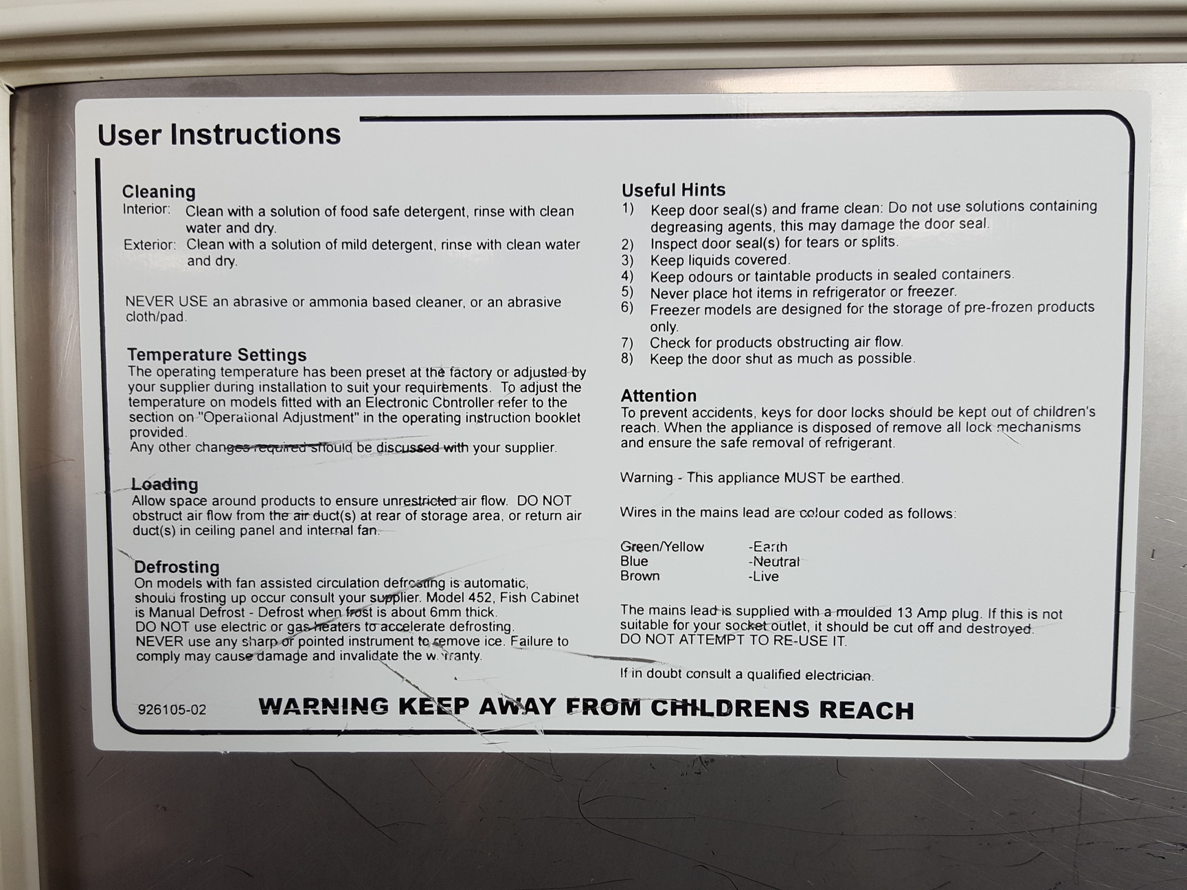 Image of Sadia Refrigeration 1270 SS Upright Refrigerator Chill Cabinet S41270SSCPS