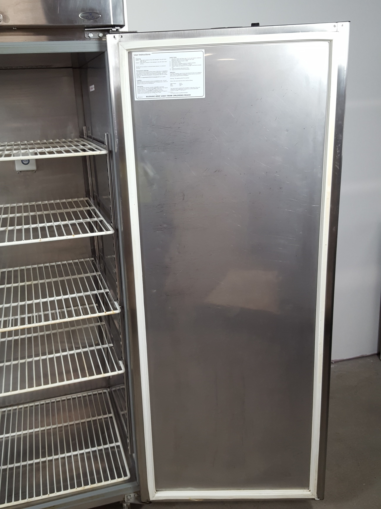 Image of Sadia Refrigeration 1270 SS Upright Refrigerator Chill Cabinet S41270SSCPS