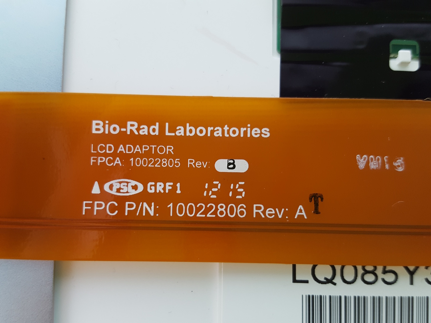 Image of Bio-Rad Laboratories LCD Adaptor FPCA P/N 10022805 Lab