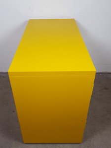 Thumbnail image of Benchtop Hazardous Yellow Flammable Chemical Cabinet Lab Storage COSHH