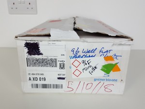 Thumbnail image of 9 Packs of 10 Greiner Bio-One 96 Well Microplates Lab 655201
