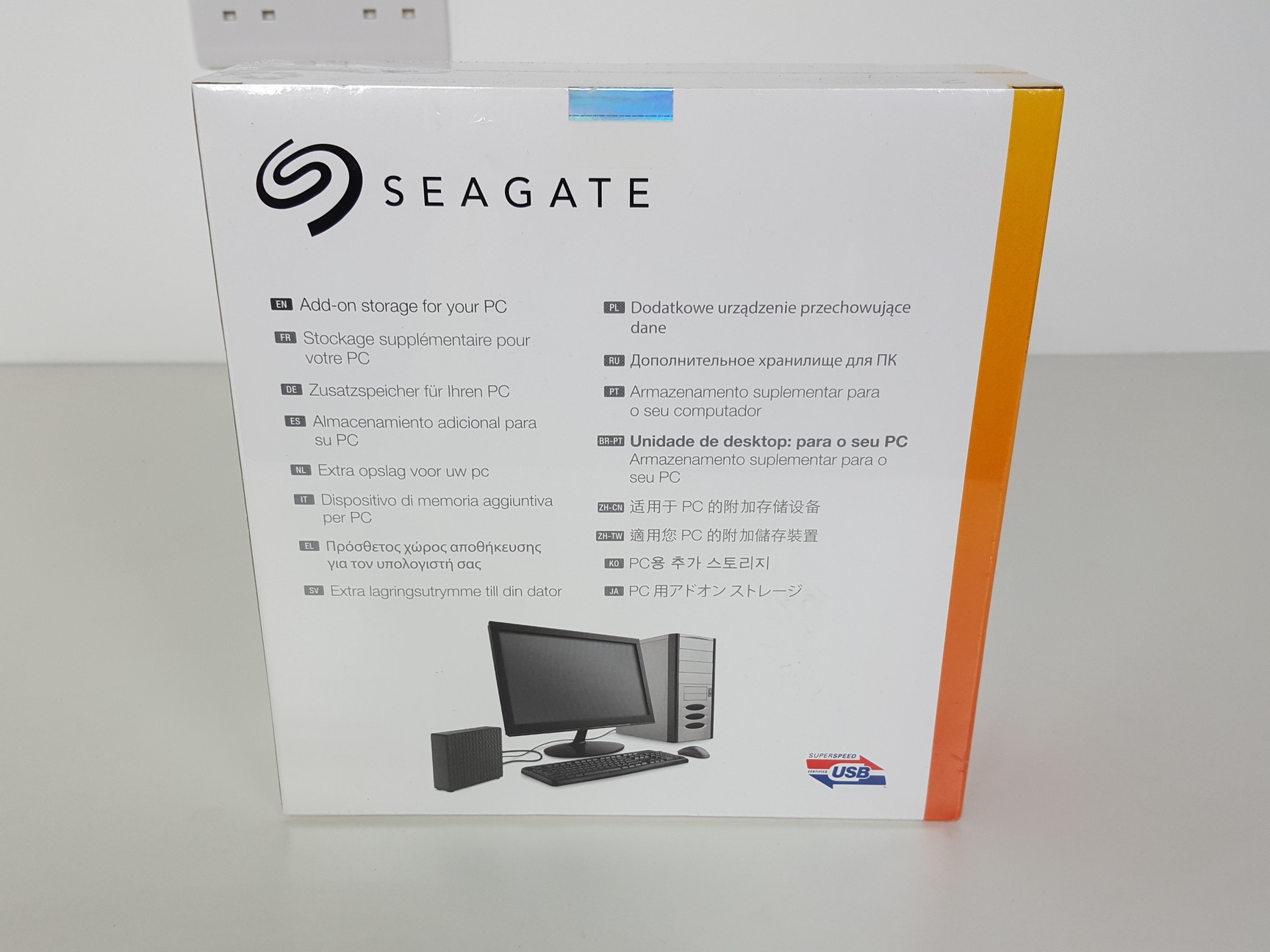 Image of Seagate Expansion 2TB Desktop Hard Drive SRD0NF2 1TFAD1-570