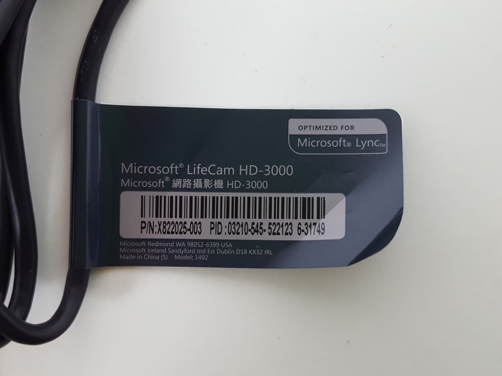 Image of 3 x  Microsoft LifeCam HD-3000 720p Webcam Cameras