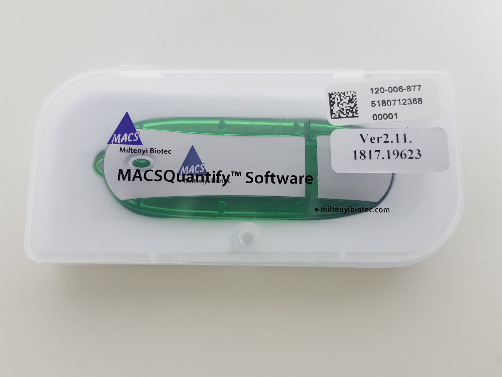 Image of Miltenyi Biotec MACSQuantify Software Version 2.11.1817.19623 Lab