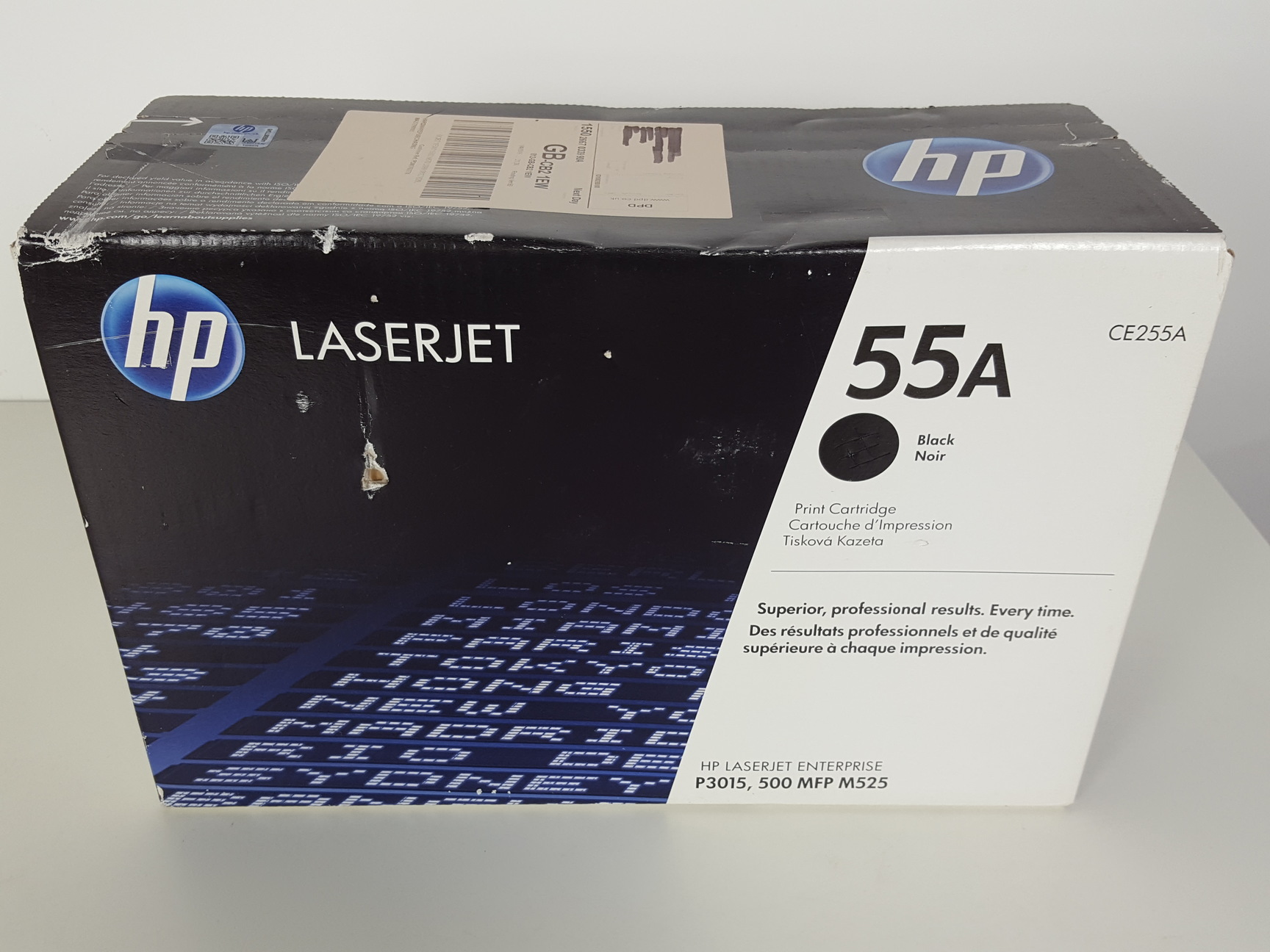 HP LaserJet 55A CE255A Black Toner Cartridge