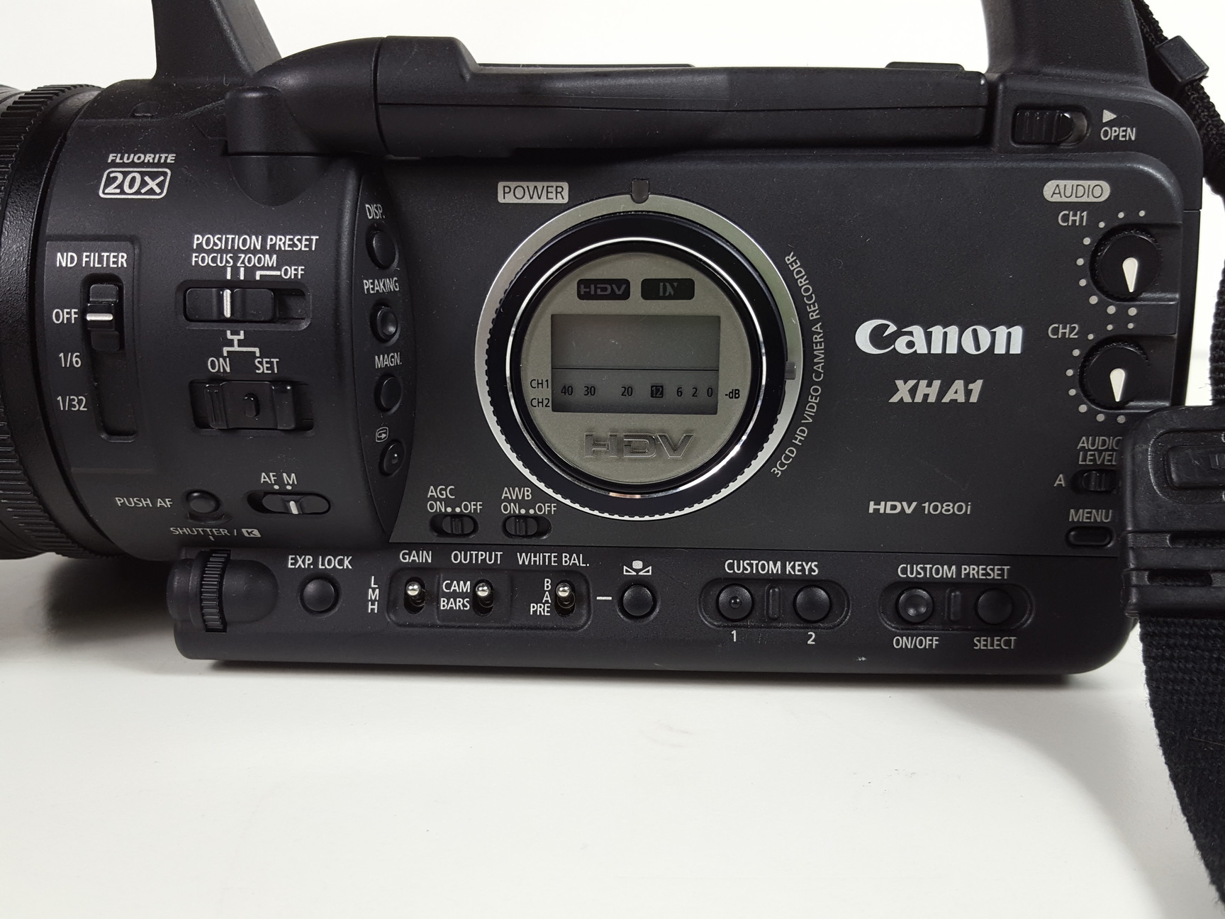 Image of Canon XH A1 Camcorder HDV 1080i Video Camera & Charger with Spare Battery