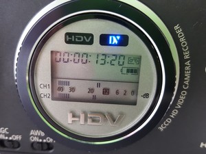 Thumbnail image of Canon XH A1 Camcorder HDV 1080i Video Camera & Charger with Spare Battery