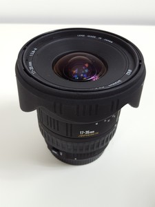 Thumbnail image of Sigma 17-35mm 1:2.8-4 Ø 82 Zoom Aspherical Lens HSM for Canon AF