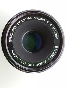 Thumbnail image of SMC Pentax-M Macro 1:4 100mm F4 Camera Lens