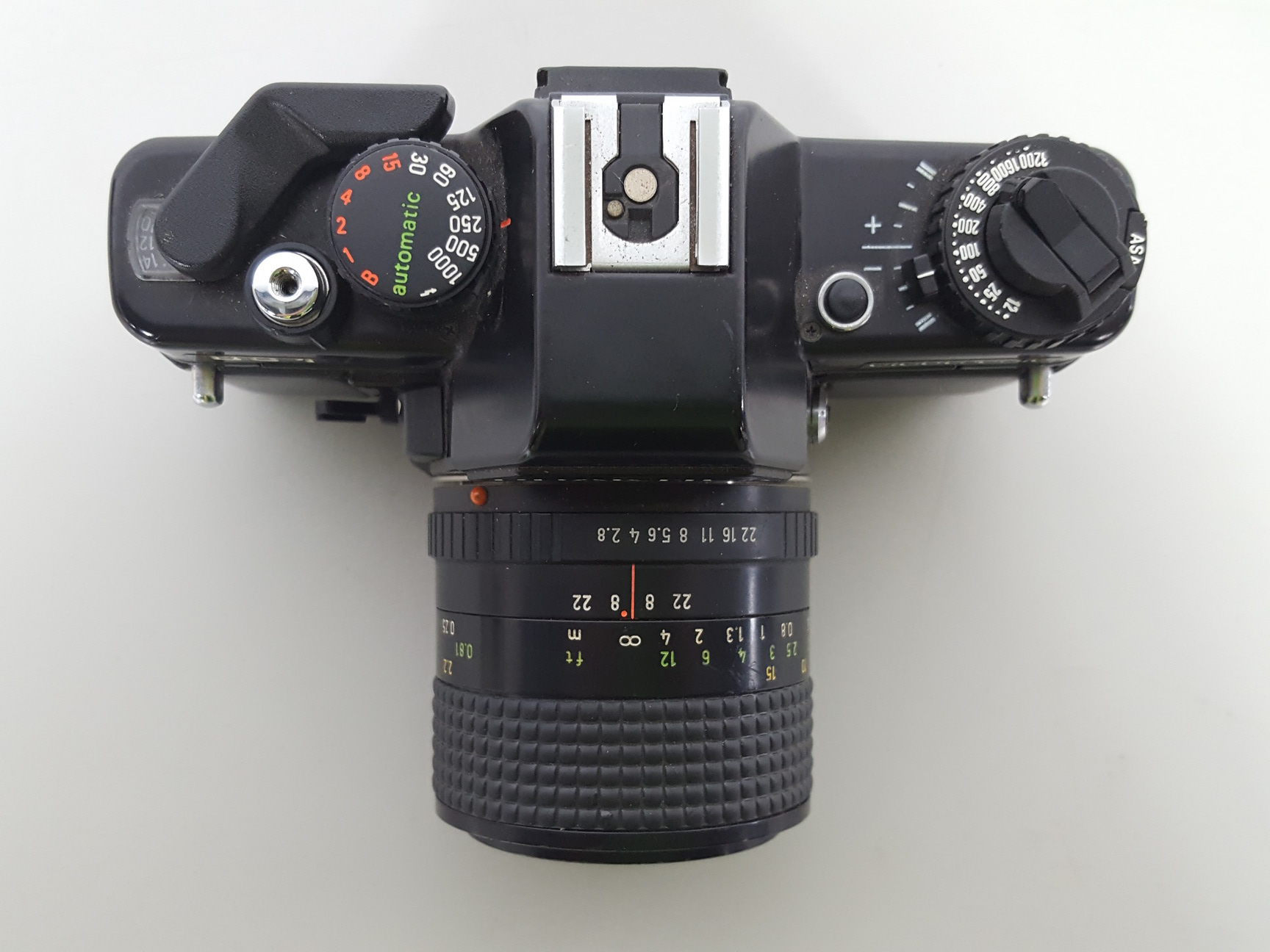 Image of Lot of 3 Vintage Film Cameras Practika L & BC 1 & Canon EOS 10