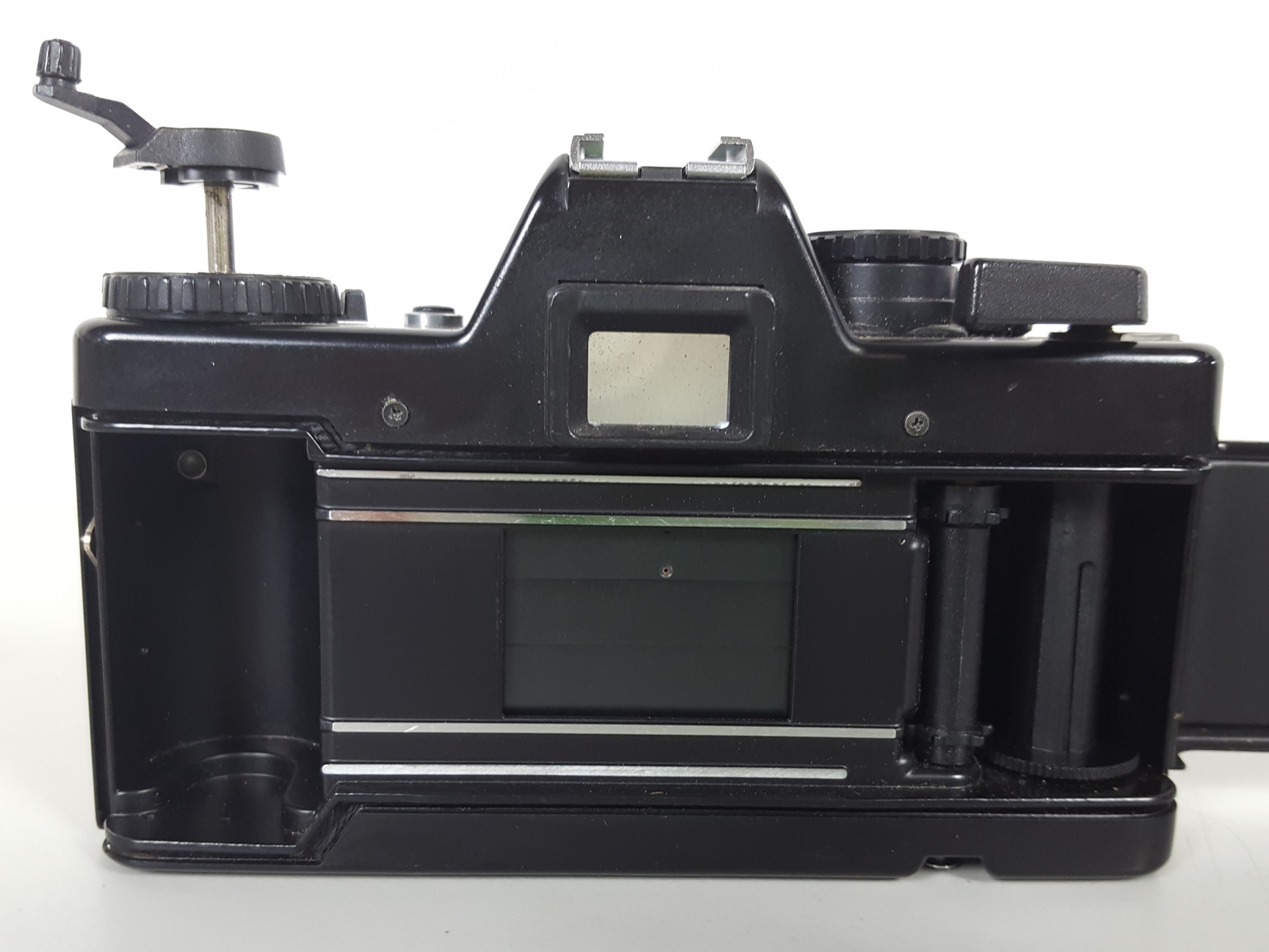 Image of Lot of 3 Vintage Film Cameras Practika L & BC 1 & Canon EOS 10