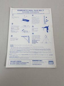 Thumbnail image of Harkins Screens Easi-Rect Rear Projection Stand and Screen 12' x 6'11" 366x274cm