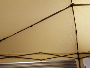 Thumbnail image of Pop-Up Event / Garden Gazebo 292 x 292 x 260cm LWH Cream / Beige