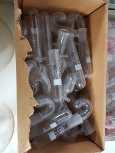 Thumbnail image of Job Lot Jointed Lab Glassware, Round Bottomed Flasks, Condensers, Chemistry