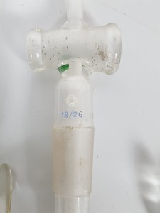 Thumbnail image of Job Lot Jointed Lab Glassware, Round Bottomed Flasks, Condensers, Chemistry