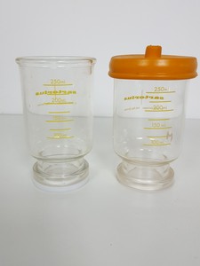 Thumbnail image of Lot of Sartorius SM16307 Glass Vacuum Filter Holders & Spare Parts Lab Glassware