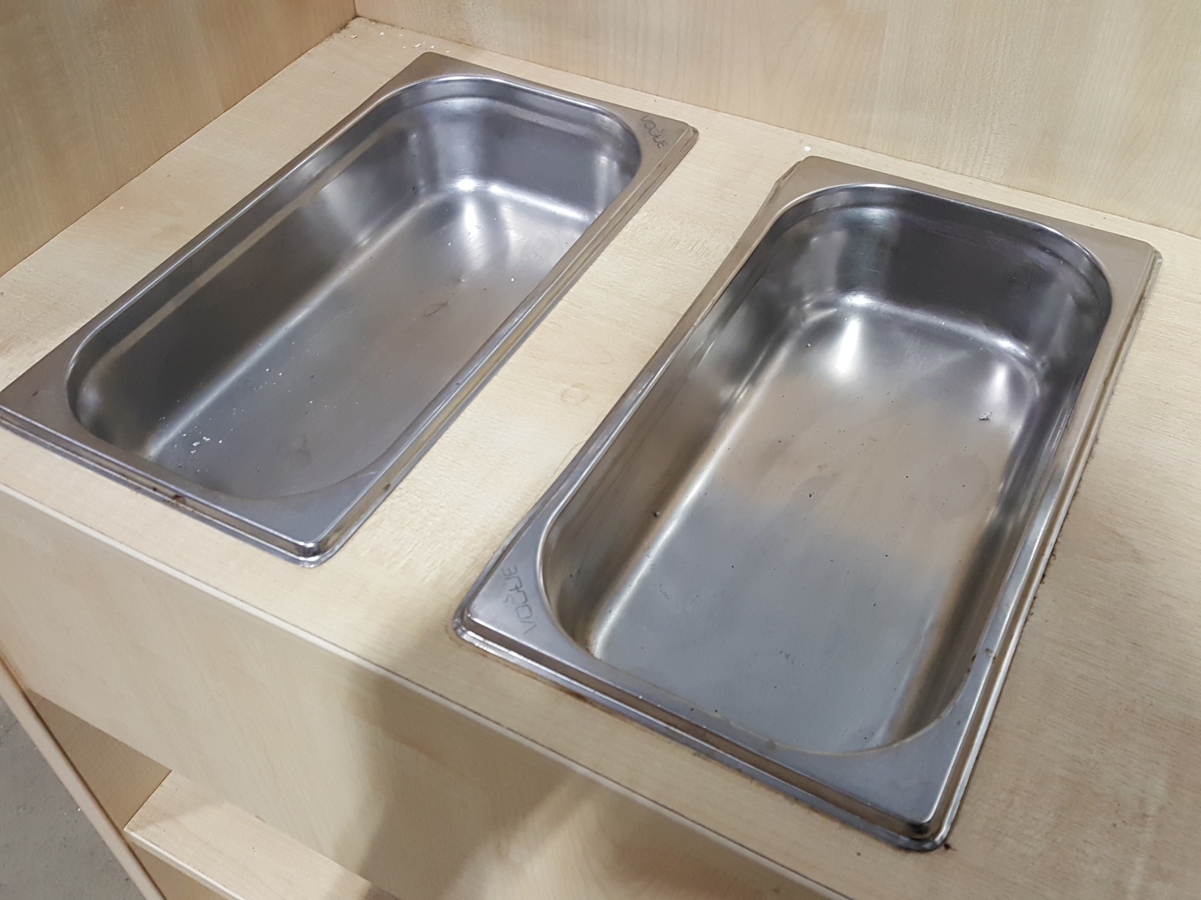 Image of Victor Caribbean Recycling Bin Shelving and Cutlery Trays Catering Coffee Shop