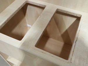 Thumbnail image of Victor Caribbean Recycling Bin Shelving and Cutlery Trays Catering Coffee Shop