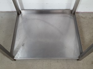 Thumbnail image of Catering Kitchen Stainless Steel Prep Work Table 70x60x91cm LWH