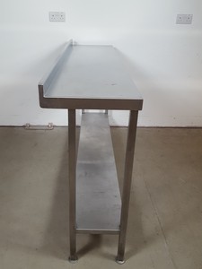 Thumbnail image of Catering Kitchen Stainless Steel Prep Work Table 170x40x95cm LWH