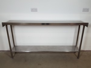 Thumbnail image of Catering Kitchen Stainless Steel Prep Work Table 170x40x95cm LWH