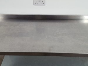 Thumbnail image of Vogue Catering Kitchen Stainless Steel Work Table Upstand 160x60x97cm LWH