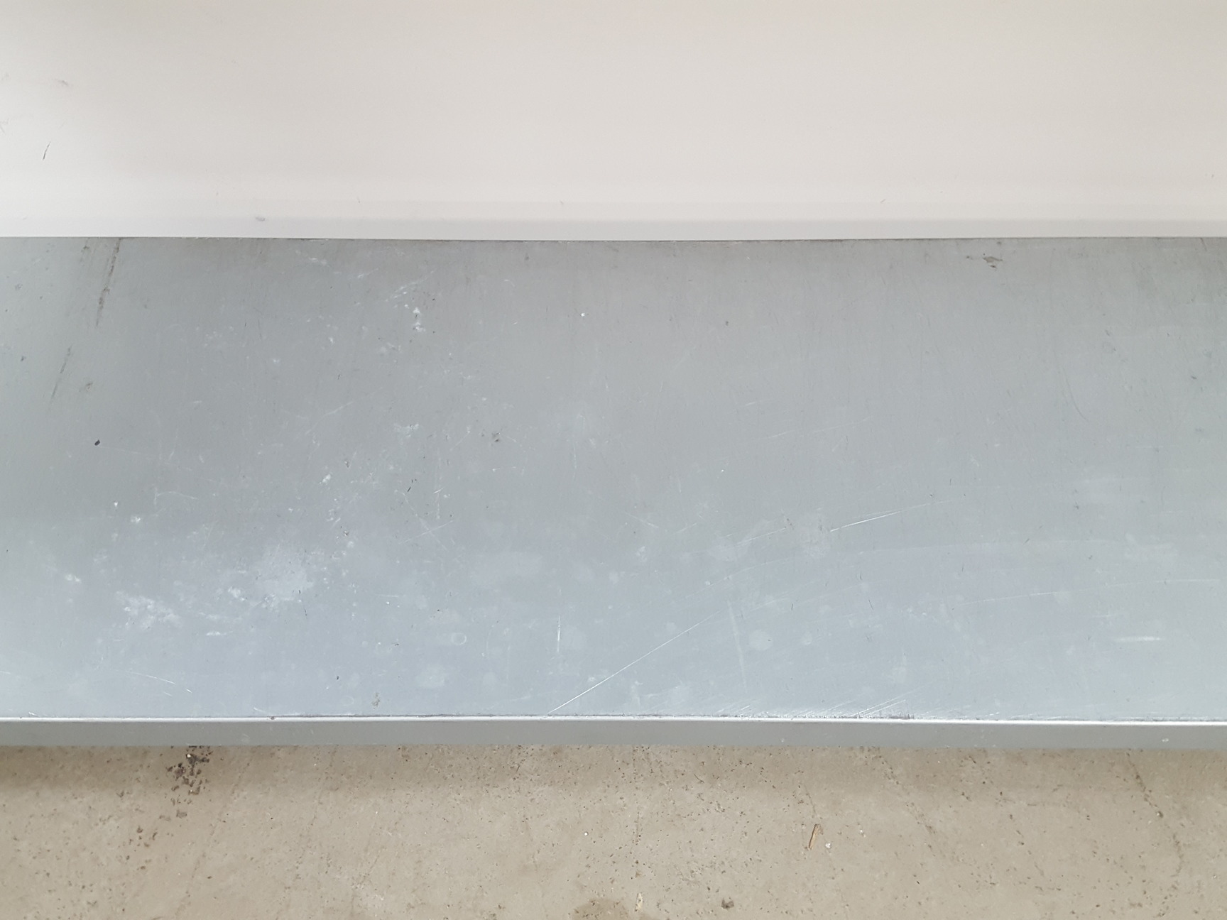 Image of Vogue Catering Kitchen Stainless Steel Work Table Upstand 160x60x97cm LWH