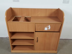 Thumbnail image of Condiment Coffee Unit + Bread Basket, Shelves & Litter Bin Commercial Catering