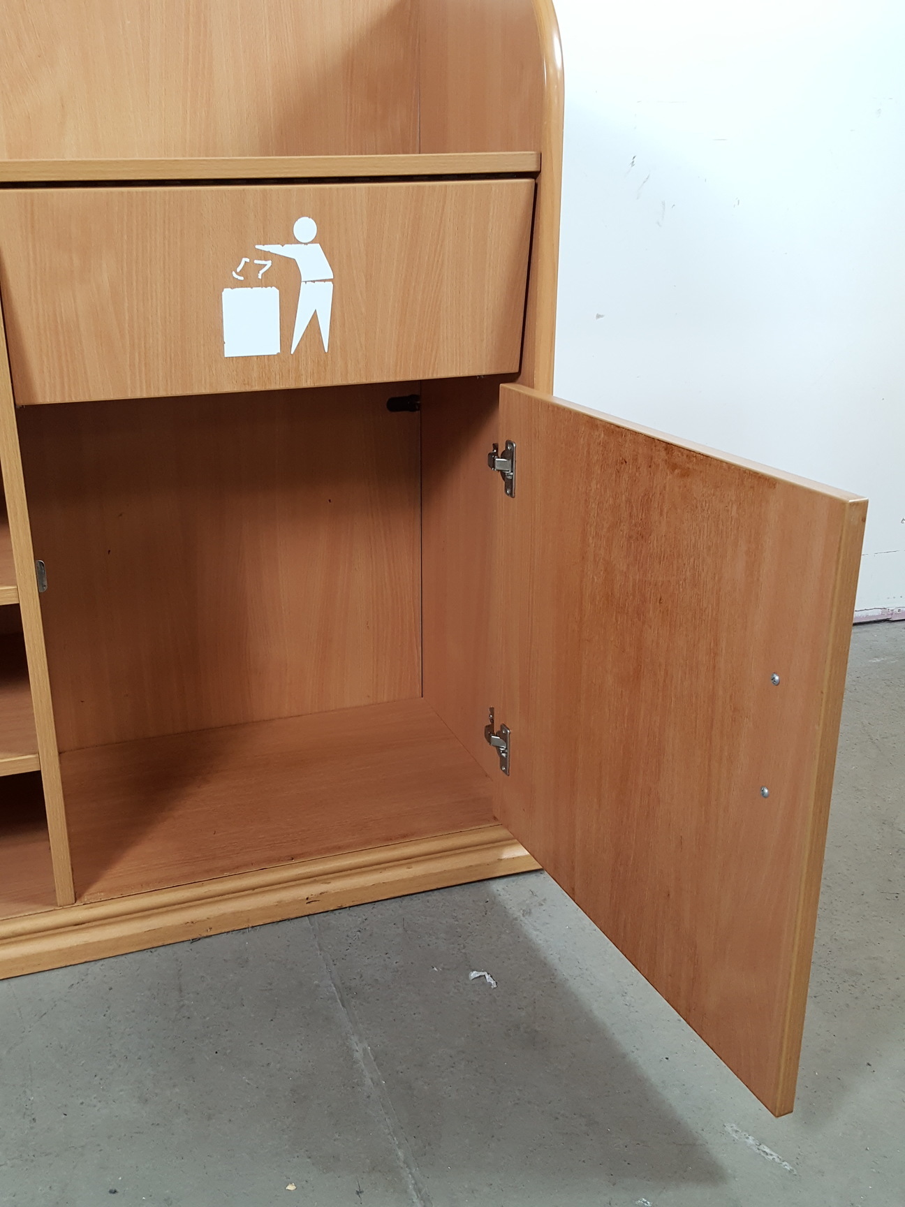 Image of Condiment Coffee Unit + Bread Basket, Shelves & Litter Bin Commercial Catering