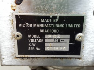 Thumbnail image of Victor PD2 Heated Double Plate Dispenser Warmer Commercial Catering