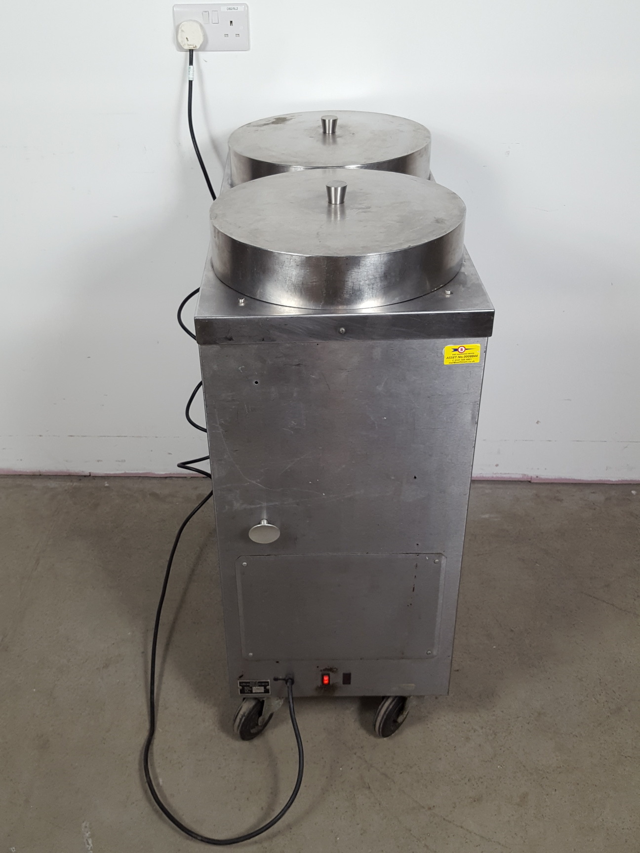Image of Victor PD2 Heated Double Plate Dispenser Warmer Commercial Catering