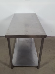 Thumbnail image of Catering Kitchen Stainless Steel Prep Work Table 120x60x77cm LWH
