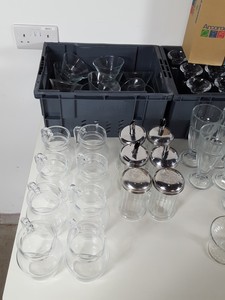 Thumbnail image of Catering Cafe Glassware & Ramekins Sundae / Dessert Glasses, Jugs, Sugar Shaker