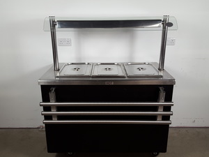 Thumbnail image of Victor Caribbean Bain-Marie Hot Cupboard With Heated Gantry CARIB2.312Q