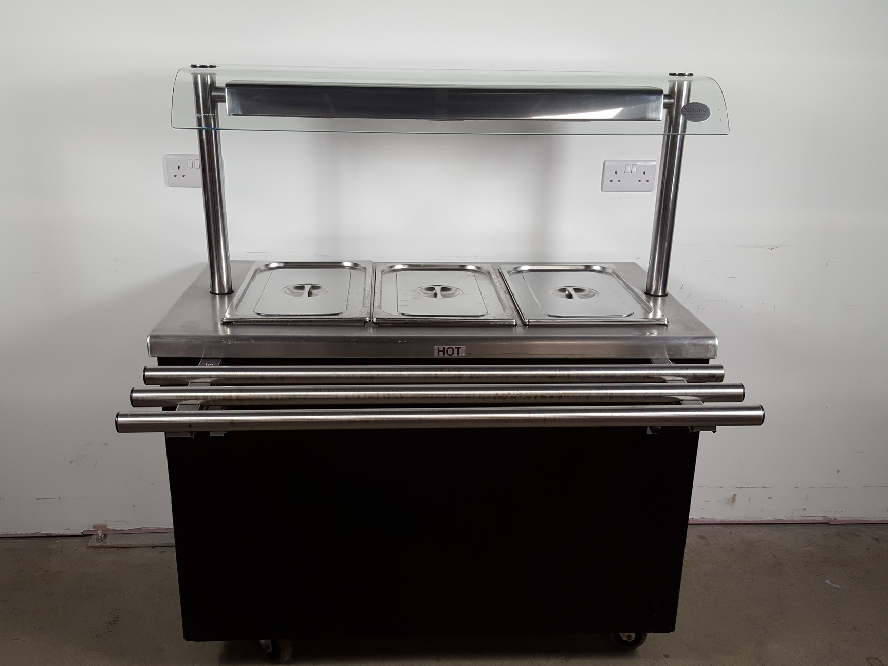 Image of Victor Caribbean Bain-Marie Hot Cupboard With Heated Gantry CARIB2.312Q