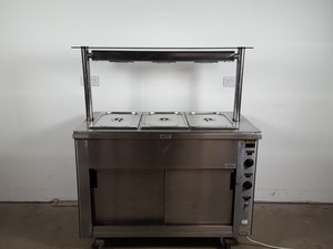 Thumbnail image of Victor Caribbean Bain-Marie Hot Cupboard With Heated Gantry CARIB2.312Q