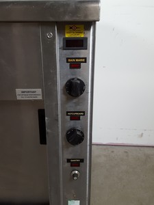 Thumbnail image of Victor Caribbean Bain-Marie Hot Cupboard With Heated Gantry CARIB2.312Q