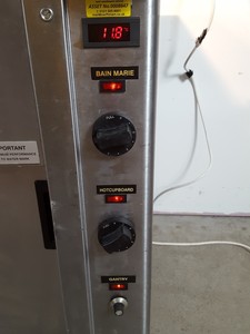 Thumbnail image of Victor Caribbean Bain-Marie Hot Cupboard With Heated Gantry CARIB2.312Q