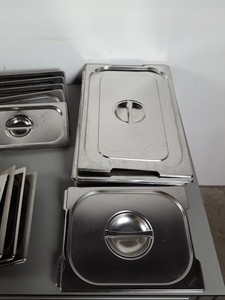 Thumbnail image of 54 x Gastronorm Pans and Lids - Chafing/Chafer Dishes / Bain-Marie 