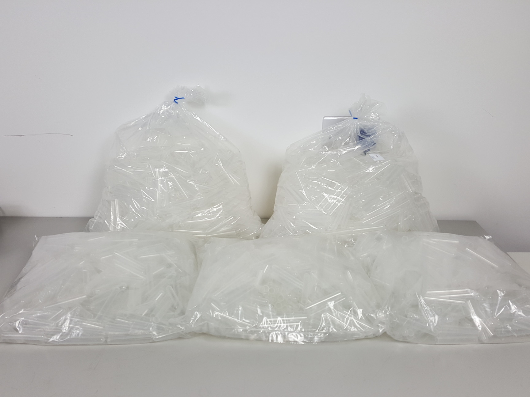 Image of 3500 x VWR 5ml Round Bottom Polypropylene Test Tubes Without Caps Lab