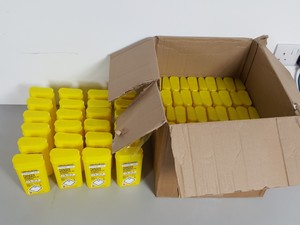 Thumbnail image of 74 x Sharpsafe 0.2L Syringe & Sharps Bins / Disposal Container