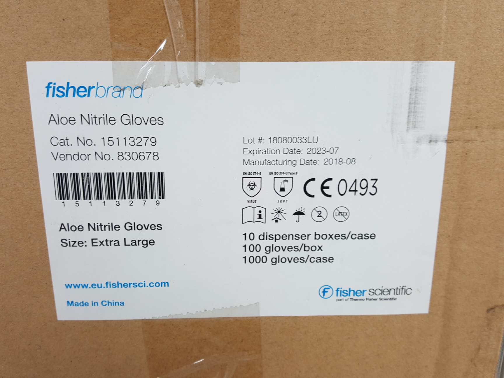 Image of 10 x  XL Nitrile Gloves