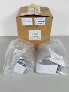 Thumbnail image of 4 x Thermo Scientific 2000ml 2L Baffled Erlenmeyer Flasks PC Lab 4110-2000