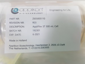 Thumbnail image of 3 Applikon Biotechnology Appliflex-ST 500ml Microbial SU Bioreactors Z6555005110