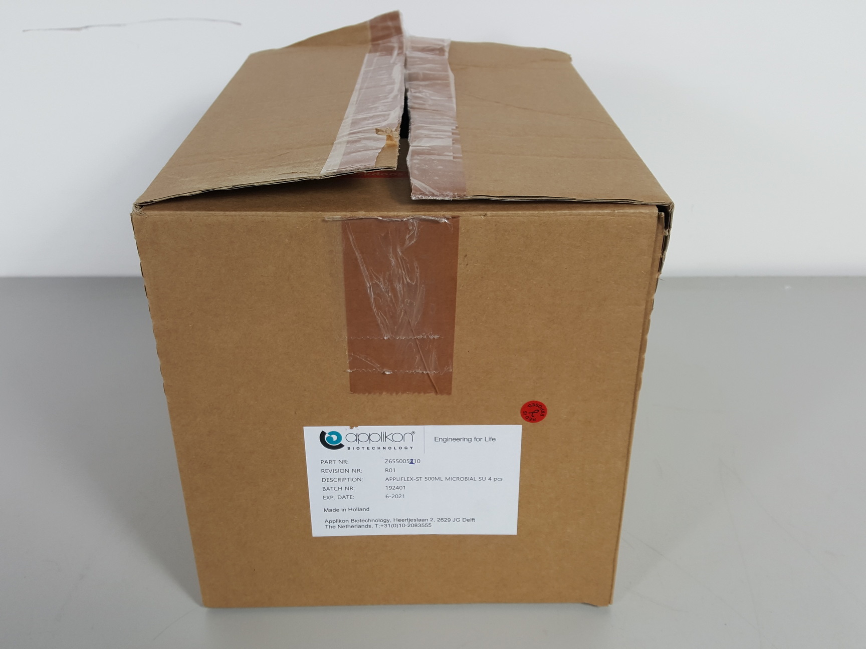Image of 3 Applikon Biotechnology Appliflex-ST 500ml Microbial SU Bioreactors Z6555005110
