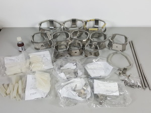 Thumbnail image of Job Lot Shaking Incubator Flash Holders Erlenmeyer Clips + Accessories Lab 