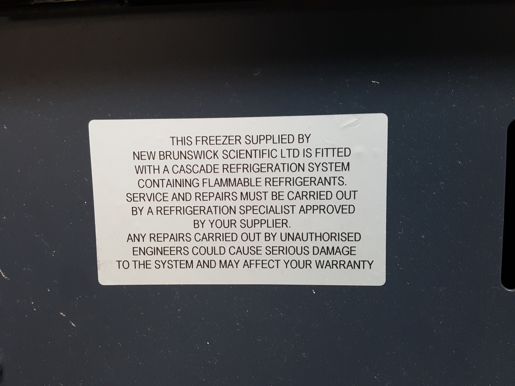 Image of New Brunswick -86 Ultra Low Temperature Freezer Model - U570 -86 HEF Lab