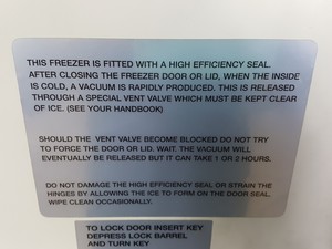 Thumbnail image of New Brunswick -86 Ultra Low Temperature Freezer Model - U570 -86 HEF Lab