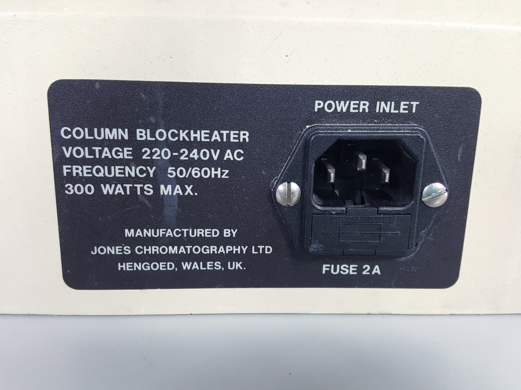 Image of Jones Chromatography Model 7970 HPLC Column Block Heater Lab